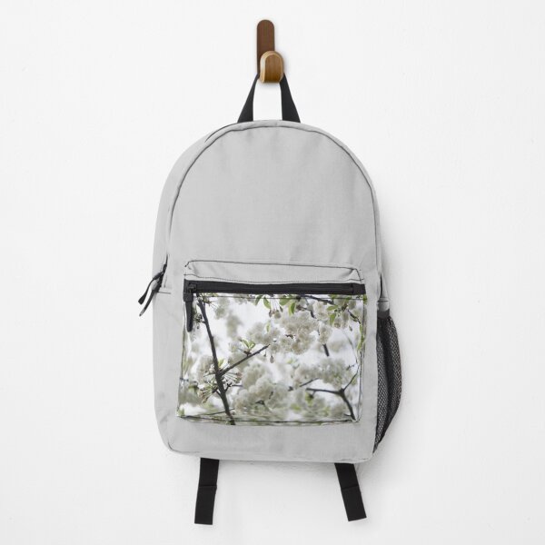 Item preview, White Cherry Blossoms on a Soft Sky | Minimalist Spring Photography designed and sold by pigeonlovrs.