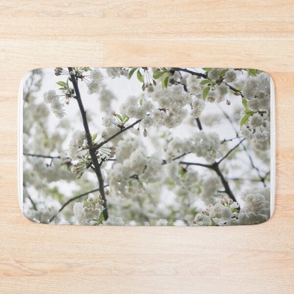 Item preview, White Cherry Blossoms on a Soft Sky | Minimalist Spring Photography designed and sold by pigeonlovrs.
