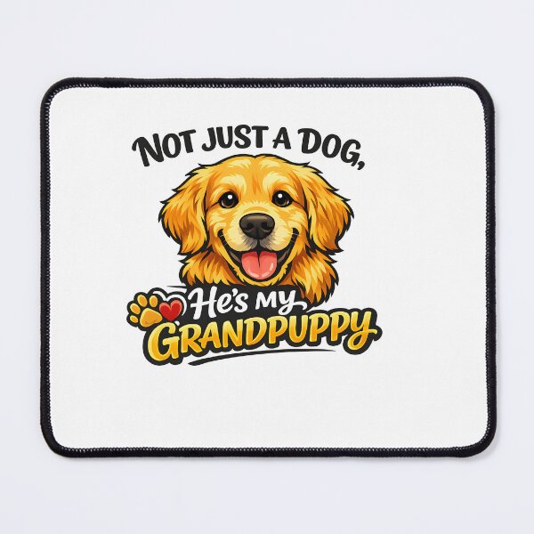 Item preview, Not Just a Dog He's My Grandpuppy – Cute Golden Retriever Puppy Grandparent Gift Shirt designed and sold by Sahil Randhawa.