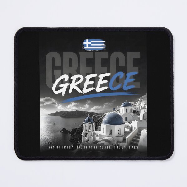 Item preview, Greece Modern Travel Art designed and sold by AtuqStudio.