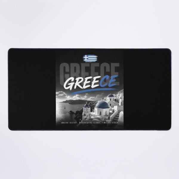 Item preview, Greece Modern Travel Art designed and sold by AtuqStudio.