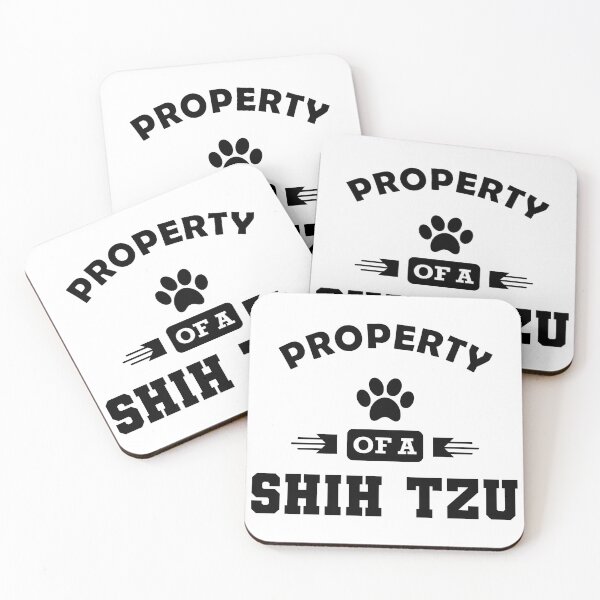 Item preview, Property Of A Shih Tzu Paw Print Graphic designed and sold by GiaoCalonas.