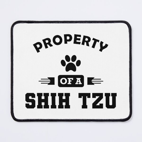 Item preview, Property Of A Shih Tzu Paw Print Graphic designed and sold by GiaoCalonas.