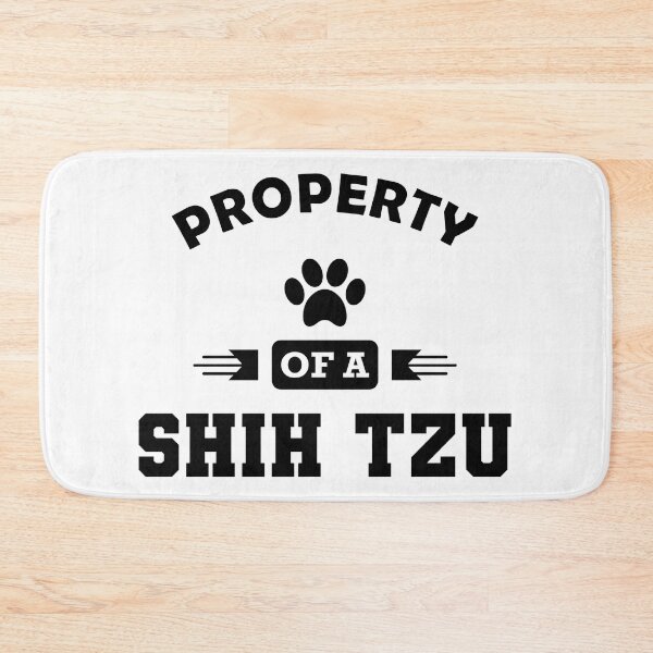 Item preview, Property Of A Shih Tzu Paw Print Graphic designed and sold by GiaoCalonas.