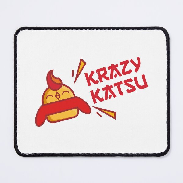Item preview, Krazy Katsu Cute Yellow Chicken Mascot Logo designed and sold by Aaronpolt.