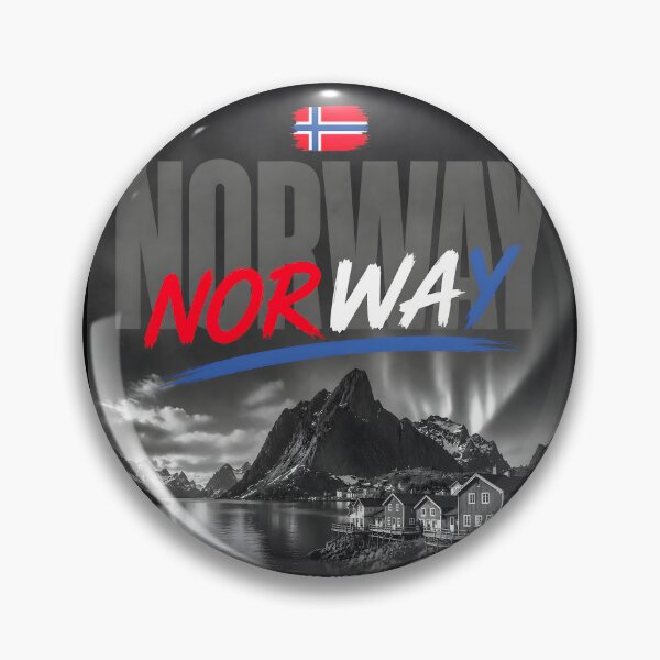 Item preview, Norway Modern Travel Art designed and sold by AtuqStudio.