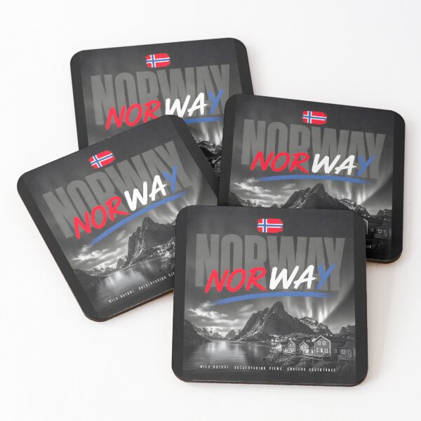 Item preview, Norway Modern Travel Art designed and sold by EdwinkOne.
