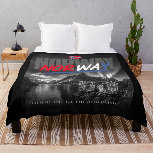 Item preview, Norway Modern Travel Art designed and sold by AtuqStudio.
