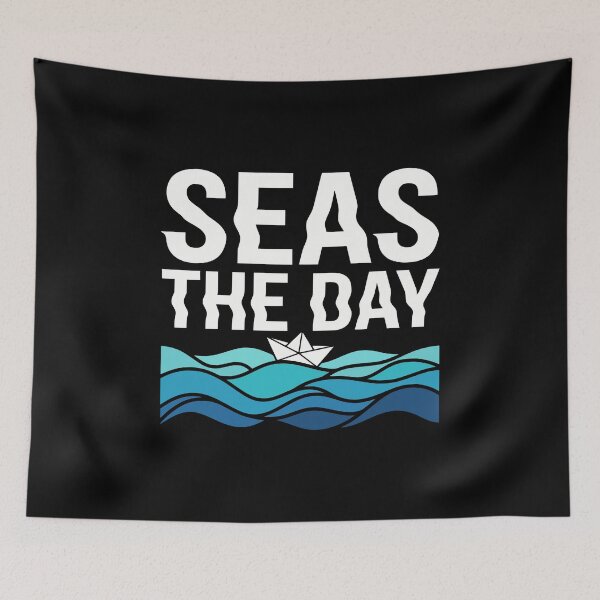 Item preview, Seas The Day Suns Out Puns Out Tee JUL-180 designed and sold by noberic.