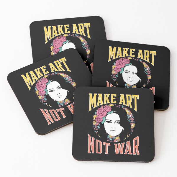 Item preview, Make Art Not War gift, Art gift, Artisgift designed and sold by CherylCGarrison.