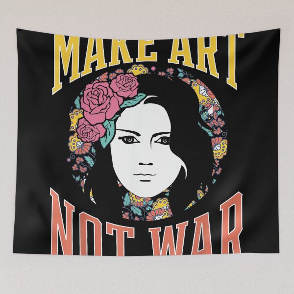 Item preview, Make Art Not War gift, Art gift, Artisgift designed and sold by CherylCGarrison.