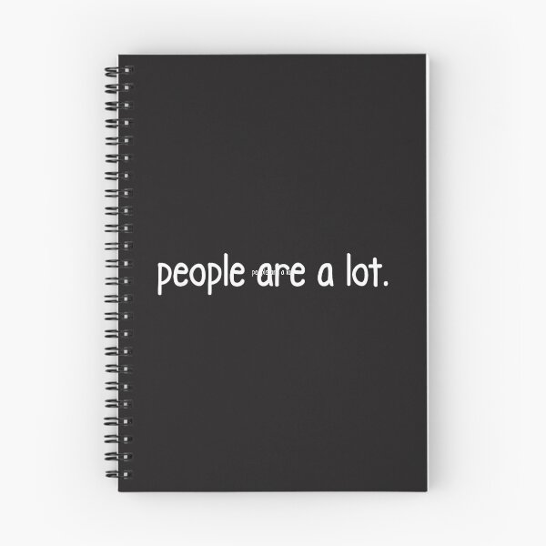 Item preview, People Are A Lot Funny Introvert Sarcastic Social Anxiety Design designed and sold by kiralynstration.