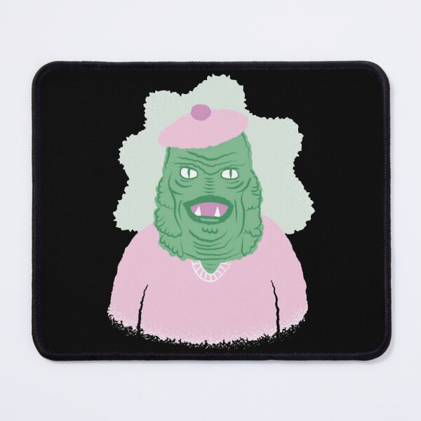 Item preview, Monster In Pink Beret Cute Creature Spooky Glamor Illustration designed and sold by ChromaFeed.