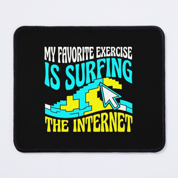 Item preview, Funny Internet Surfer Retro Wave Tee JUL-181 designed and sold by noberic.