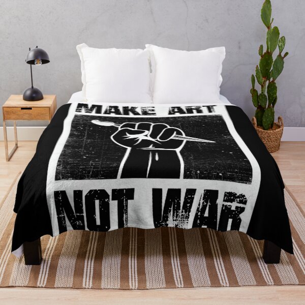 Item preview, Make Art Not War designed and sold by CherylCGarrison.