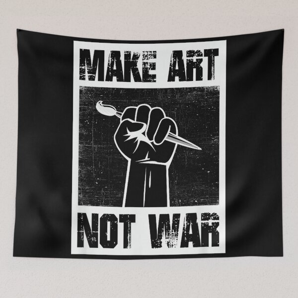 Item preview, Haz el arte, no la guerra designed and sold by CherylCGarrison.