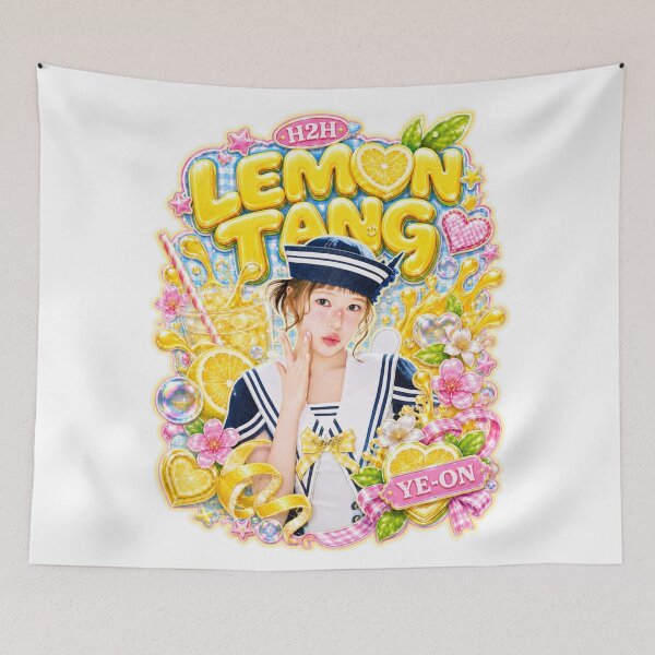 Item preview, Ye-on Hearts2Hearts Lemon Tang Cyberpunk Coastal Art | Merch Collection designed and sold by Valereekmerch.