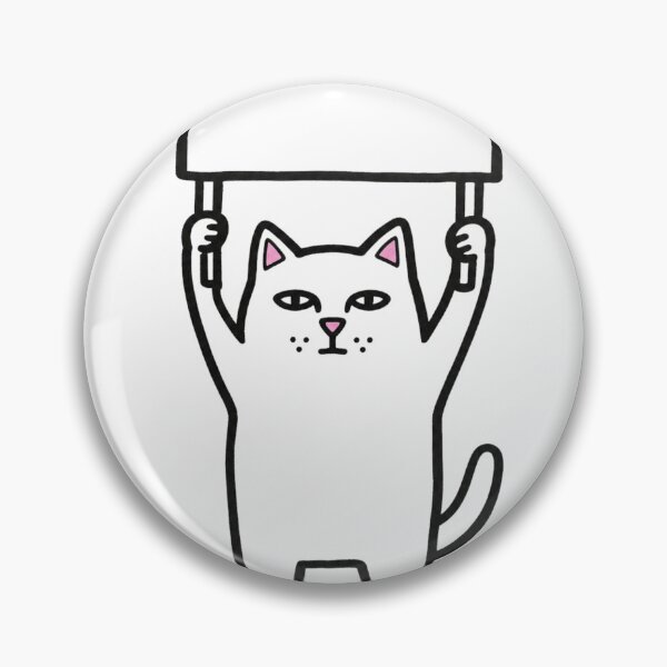 Item preview, Blank Protest Sign Cat designed and sold by GoverArt.
