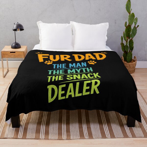 Item preview, Fur Dad The Man The Myth The Snack Dealer designed and sold by GiaoCalonas.