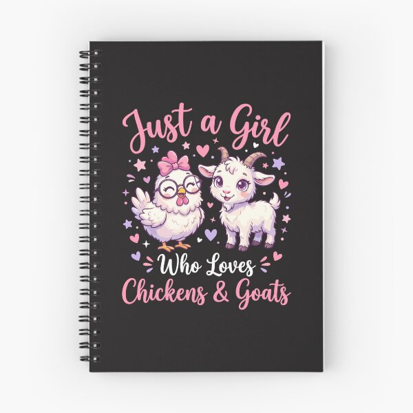 Item preview, Just A Girl Who Loves Chickens and Goats Cute Farm Animal Design designed and sold by kiralynstration.