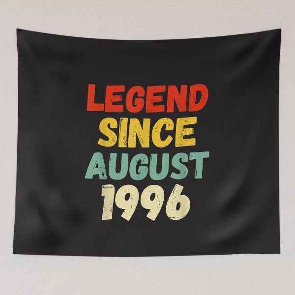 Item preview, Legend Since August 1996 29th Birthday Vintage August 1996 Design designed and sold by kiralynstration.