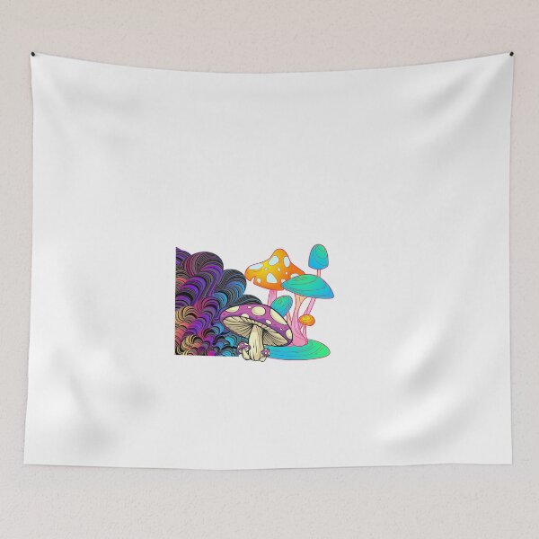 Item preview, Psychedelic Mushrooms with Swirling Patterns designed and sold by Sowaninongtdu.