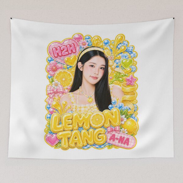 Item preview, A-na Hearts2Hearts Lemon Tang Y2K Cyber Beach Art | Merch Collection designed and sold by Valereekmerch.
