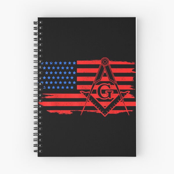 Item preview, Mason Masonic US Flag Square designed and sold by CherylCGarrison.