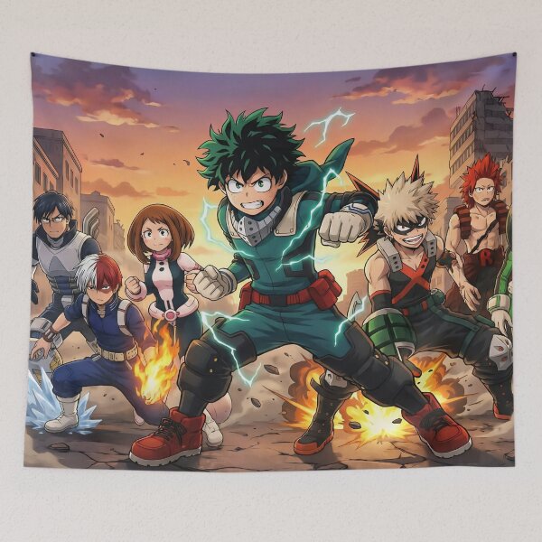 Item preview, My Hero Academia Heroes designed and sold by PosterFuel.