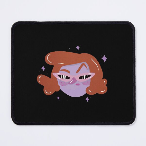 Item preview, Retro Glamor Diva Face Purple Woman Sunglasses Design designed and sold by ChromaFeed.