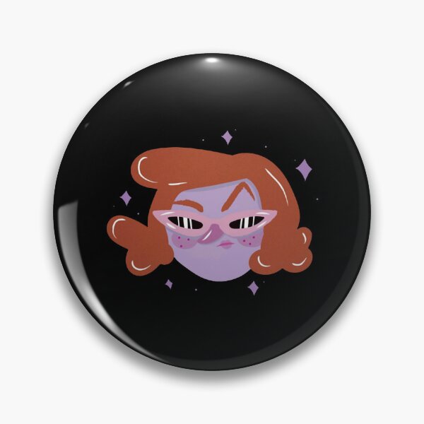 Item preview, Retro Glamor Diva Face Purple Woman Sunglasses Design designed and sold by ChromaFeed.