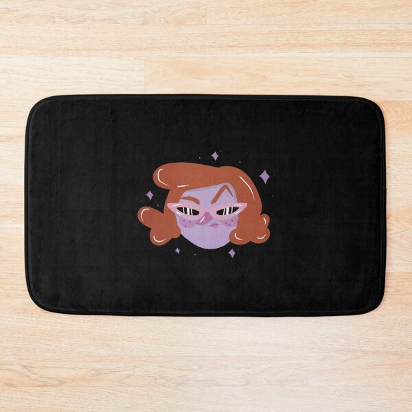 Item preview, Retro Glamor Diva Face Purple Woman Sunglasses Design designed and sold by ChromaFeed.