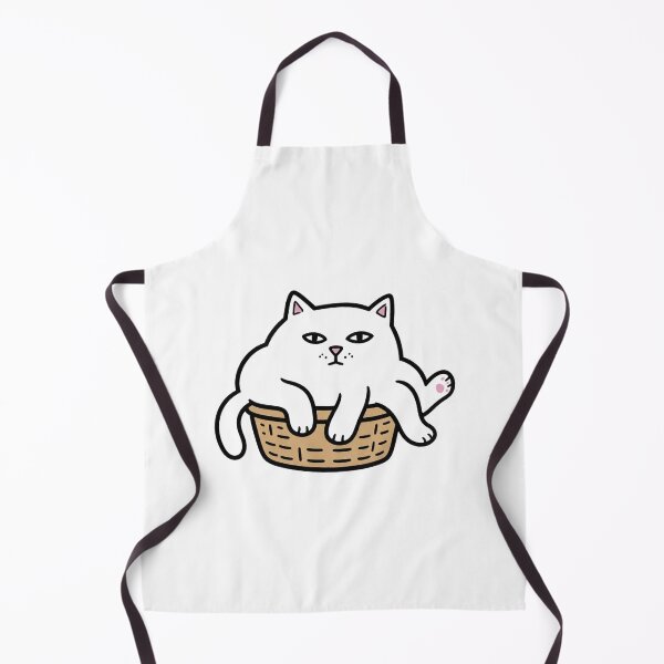 Item preview, Cat Squeezed Into Basket designed and sold by GoverArt.