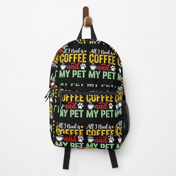 Item preview, Coffee and My Pet Vintage Quote Design designed and sold by OlyvieArt.