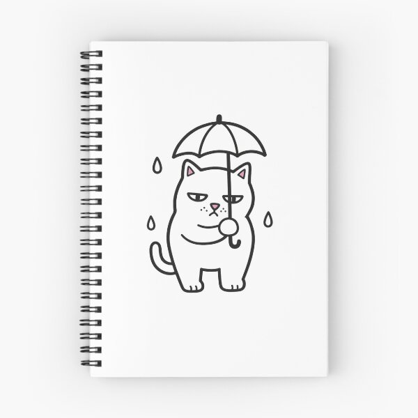Item preview, Rainy Day Umbrella Cat designed and sold by GoverArt.