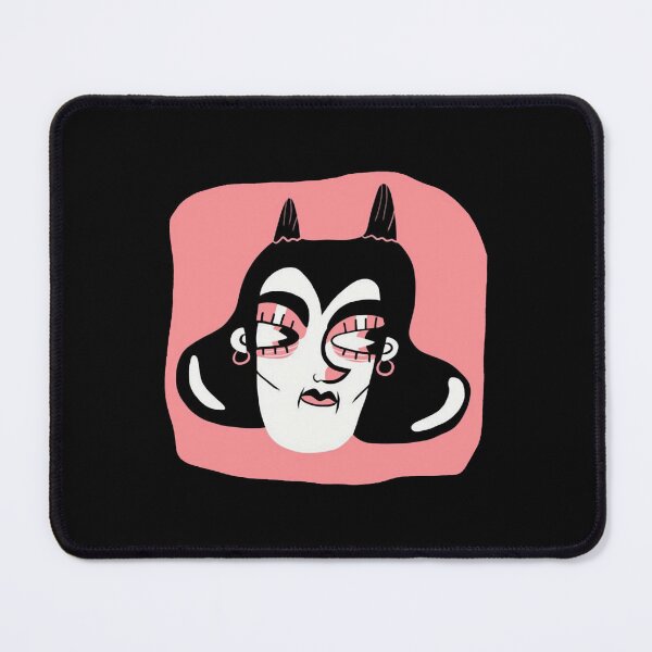 Item preview, Wicked Wink Cute Gothic Vampire Girl Pink Background designed and sold by ChromaFeed.
