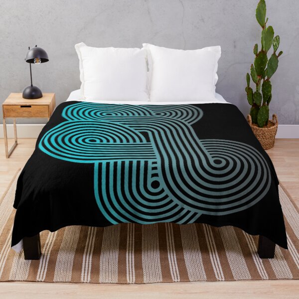 Item preview, Modern Geometric Line Art Graphic Gradient T-Shirt designed and sold by CherylCGarrison.