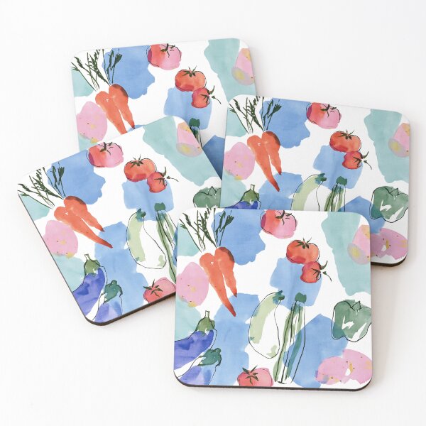Item preview, Garden Vegetables Watercolor Study designed and sold by Ramona-Gliga.