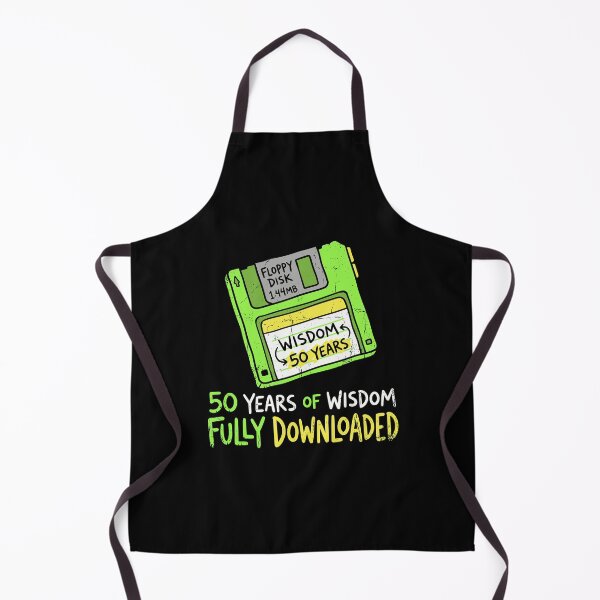 Item preview, Geek 50th Birthday Retro Tech Humor JUL-189 designed and sold by noberic.