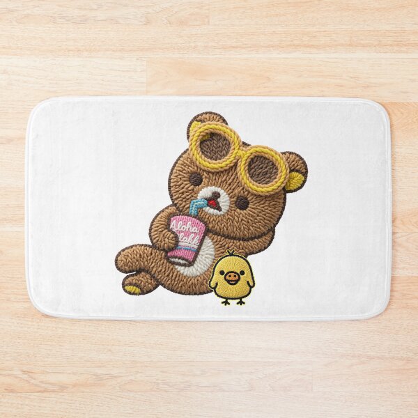 Item preview, Relaxing Summer Bear designed and sold by TOM JACK.