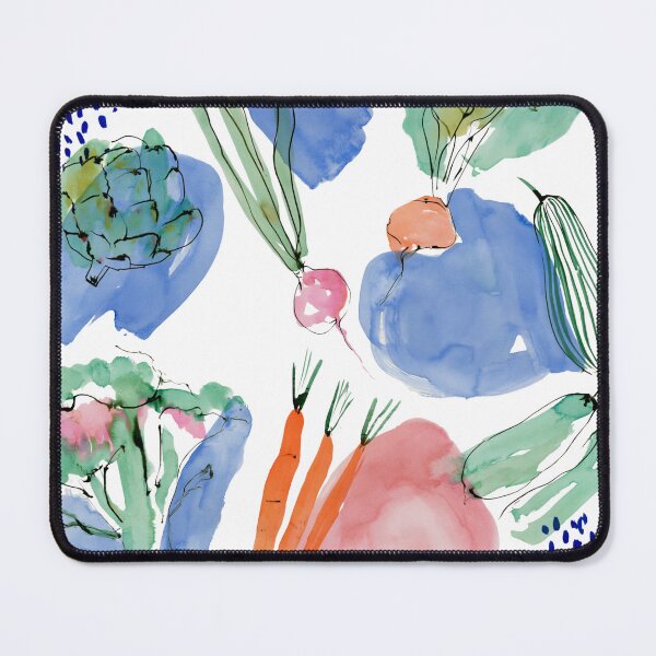 Item preview, Summer Vegetable Watercolor on Pastel designed and sold by Ramona-Gliga.