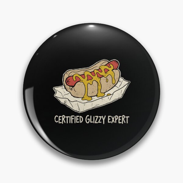 Item preview, Certified Glizzy Expert Food Humor Tee JUL-173 designed and sold by noberic.