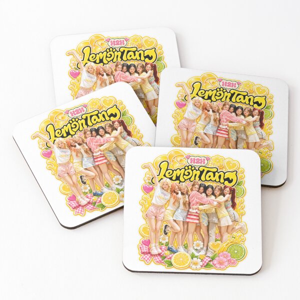 Item preview, hearts2hearts Lemon Tang Era Neon Glitch Coast Graphic | Merch Collection designed and sold by Valereekmerch.
