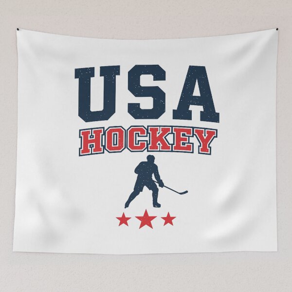 Item preview, Vintage American Hockey Player designed and sold by sportfantees.