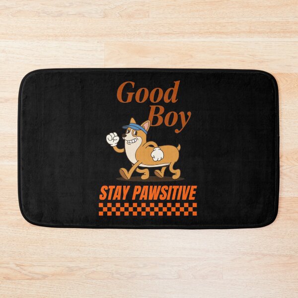 Item preview, Good Boy Stay Pawsitive Vintage Corgi designed and sold by OlyvieArt.