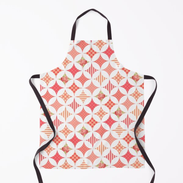 Item preview, Floral, Stripe and Spots on Pink Red Circle & Diamond Pattern designed and sold by TeeGeeTees.