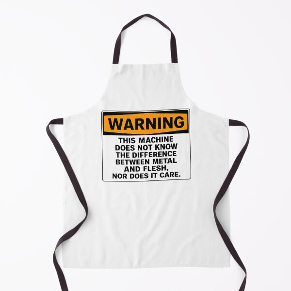 Item preview, Warning: This Machine Does Not Know The Difference between Flesh And Metal Nor Does It Care designed and sold by kelvinmunene13.