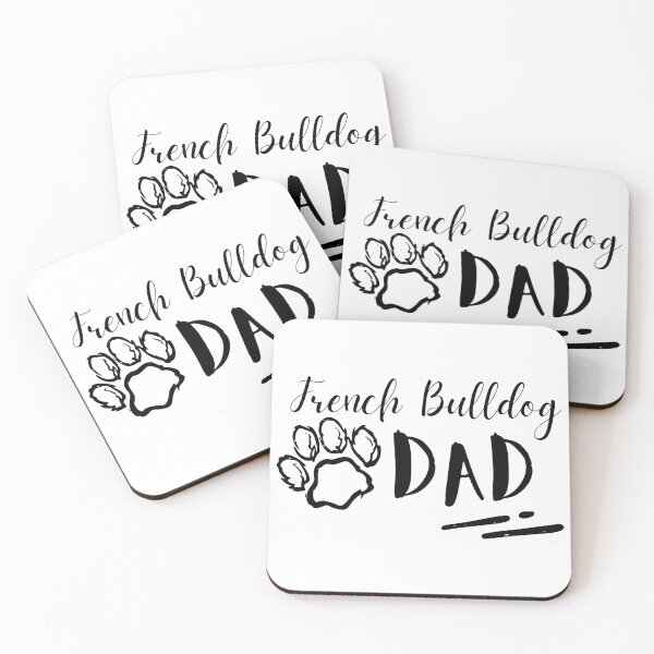 Item preview, French Bulldog Dad Paw Print Graphic designed and sold by OlyvieArt.