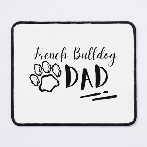 Item preview, French Bulldog Dad Paw Print Graphic designed and sold by OlyvieArt.