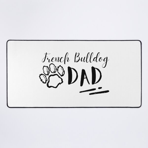 Item preview, French Bulldog Dad Paw Print Graphic designed and sold by OlyvieArt.
